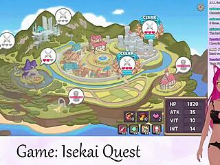 LewdNeko Plays Isekai Quest Part 2 With Big Tits!