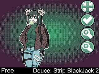 Deuce Plays Strip Blackjack With Clothes Ripping