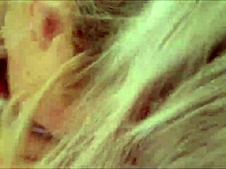 blonde chubby doll gives perfect blowjob.