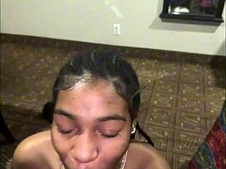 convinced my gay hg to suck my fat dick then she called her gf to watch