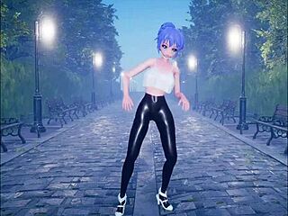 Cute Anime Girl Dancing And Getting Fucked Part 3