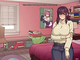 Amy, wanna shower with your special new roommate?