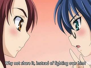 巨乳美少女18+が男争奪ハentai中出し3P😏