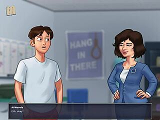 summertime saga 171 with big cock blowjob scene