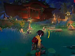 chiori's passionate blowjob in genshin impact