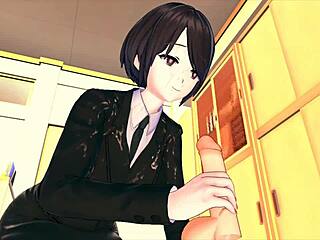 Female Boss Dominates Employee in 3D Hentai Training Session