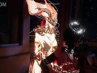 Flamen Hot Atronach Action Explodes in VR