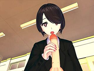 Female Boss Dominates Employee in 3D Hentai Training Session