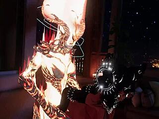 Flamen Hot Atronach Action Explodes in VR