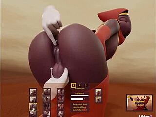 Me follo analmente a este moreno en anime hentai