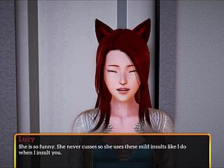 I explore my new family's redhead teen with small tits