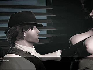 sex in noir style 3d hentai 4k 60fps uncensored with anime cartoon