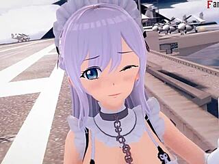 Belfast Invites Me To Lunch In POV Azurlane