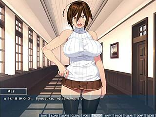 Kanobitch becomes slut looking at someone new ep11