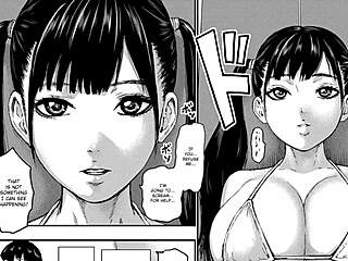 Academy for huge breasts dives into wild hentai action