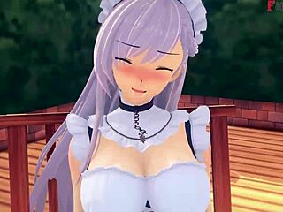 Belfast Invites Me To Lunch In POV Azurlane