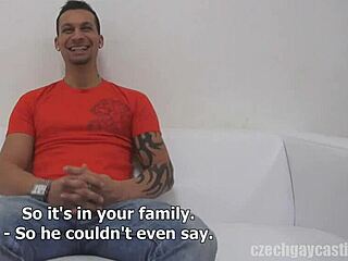 czech gay casting - michal 3494 sucking and fucking in pov