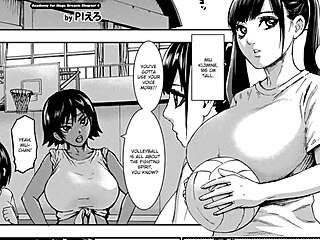 Academy for huge breasts dives into wild hentai action