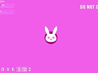 D.Va Streamer Rides Cock in Anal Cowgirl Hentai