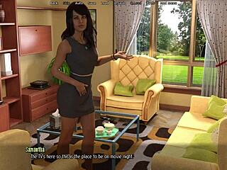 Damn! Cute Teen Sucks Cock in 3D Gameplay Action