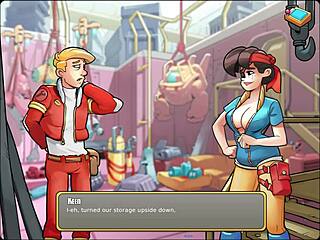 Valerie trades in wild space rescue anime adventure