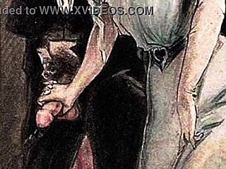 Estoy obsesionada con estos dibujos eróticos vintage