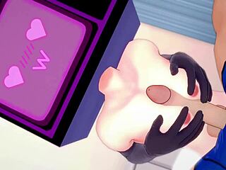 tv woman is so horny she drops towel to bang