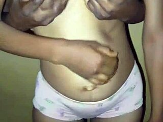 Playing with step mummy big tit in mummification bondage!