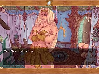 hey that magic dorm 2 psychedelic hentai game ep 1 has this weird goddess with huge monster cock in sexy outfit saving the world through 3d cartoon anime sex