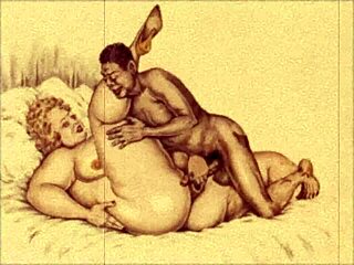 Vintage Erotic Drawings With Retro Anime Style