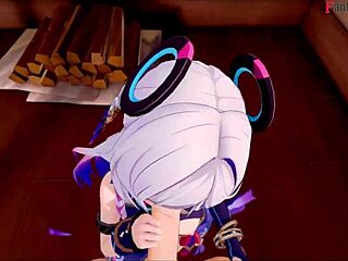 Citlali gives wild blowjob in Genshin Impact fantasy by FantasyKing3! 😍