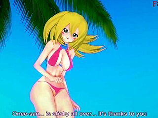 Dark Magician Girl gets slammed hard in bikini POV hentai fantasy