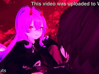 This vampire queen seduces and dominates a hunter into submission.