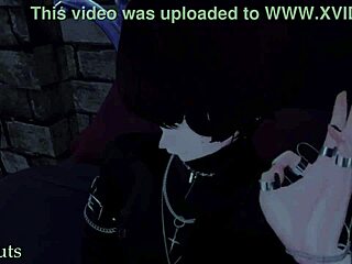 This vampire queen seduces and dominates a hunter into submission.