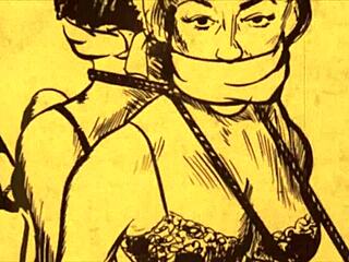 Je suis attiré par la beauté brute des dessins érotiques vintage d’une autre époque