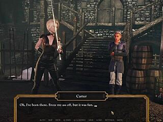 Horúce šukanie v hradnej veži s cumshotom