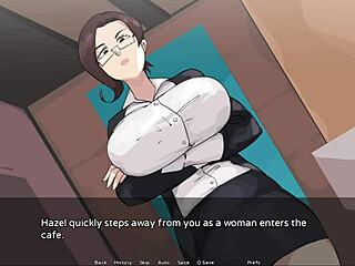 third episode hazel nut latte has sex with coworker monster cock