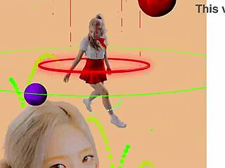 loona performs hula hoop in her mv, showcasing gay themes and moves.