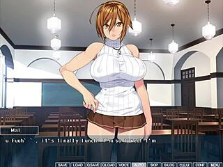 kanobitch explores her slutty side in hentai ep15