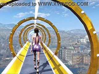 Fallout 4 Fashion Number 206 Featuring Cute Brunette