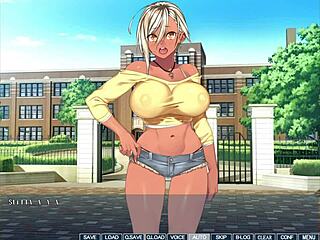 kanobitch explores her slutty side in hentai ep15