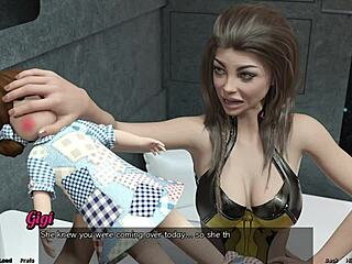 ติดอยู่ในอวกาศ 64 - เธอกลัวควยใหญ่ของฉันจะฉีกเธอ