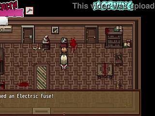 Grabbing multiple items in hentai game Zombies Retreat Part 4