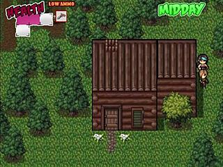 Grabbing multiple items in hentai game Zombies Retreat Part 4