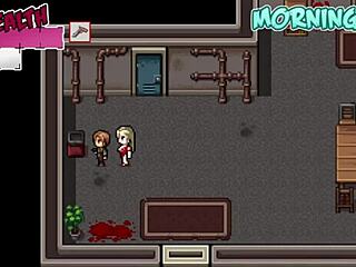 Grabbing multiple items in hentai game Zombies Retreat Part 4