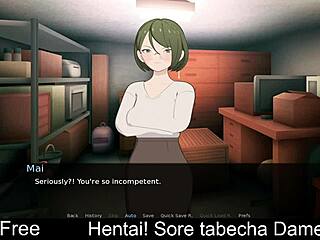 Hentai sore tabecha dame in erotic anime game