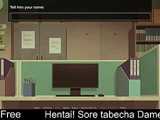 Hentai sore tabecha dame in erotic anime game