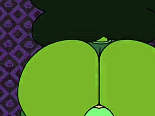 carol's bombastic workout turns into wild futanari hentai group banging