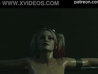i watch harley quinn get creampied in 3d hentai squirt cumshot