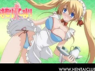 Hentai features sexy nude anime girls in ecchi style with detailed scenes